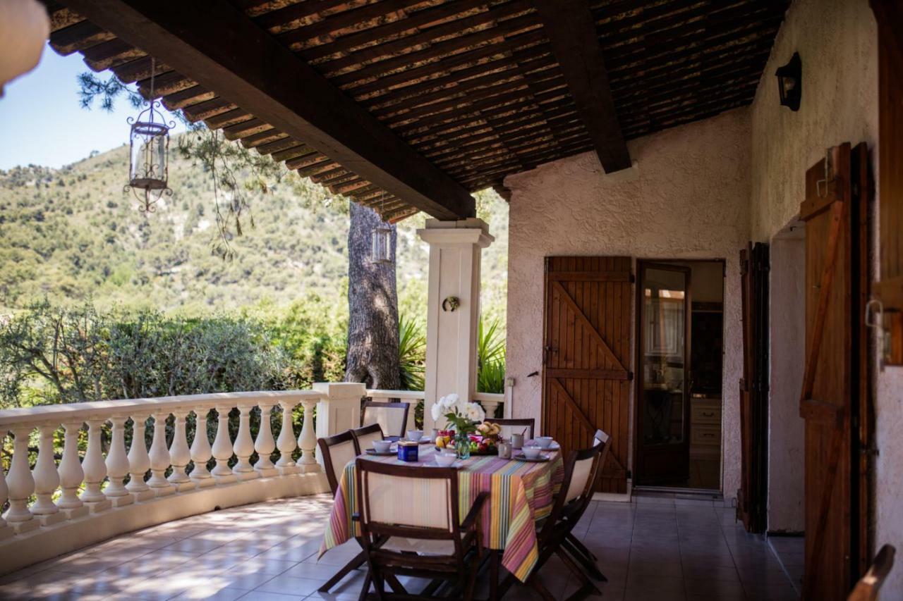 Villa La Rohiere - Tourrette-Levens Exterior foto